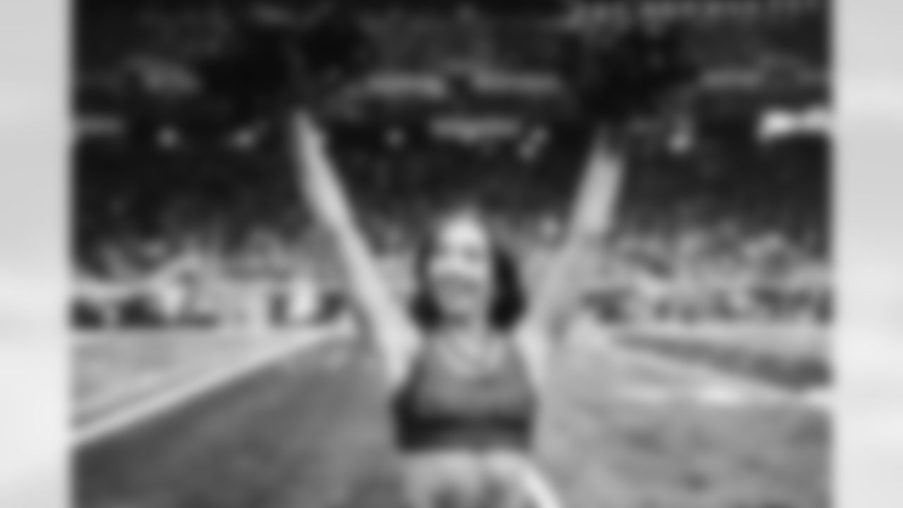 Detroit Lions Cheerleaders during an NFL football game against the New York Giants on Sunday, Nov. 23, 2025 in Detroit. (Stephanie VanWagoner/Detroit Lions)