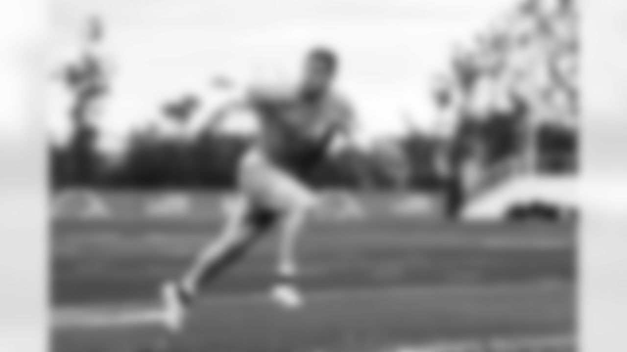 Detroit Lions safety Ian Kennelly (27) during offseason workouts at the Meijer Performance Center on May 19, 2025 in Allen Park, Mich. (Jeff Nguyen/Detroit Lions)