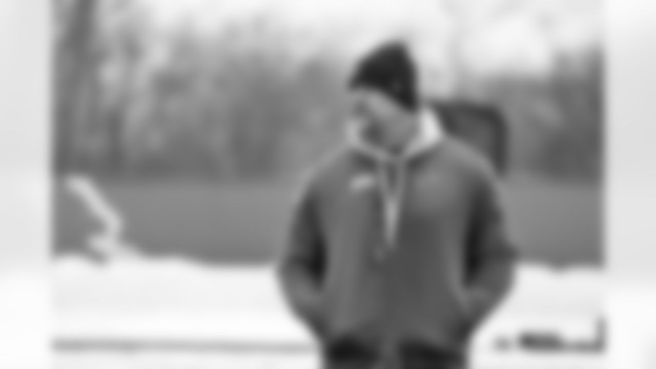 Detroit Lions head coach Dan Campbell during practice at the Meijer Performance Center on Dec. 31, 2025 in Allen Park, Mich. (Jeff Nguyen/Detroit Lions)