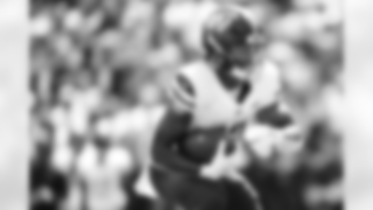 RB Jacory Croskey-Merritt

Backed up by Jeremy McNichols and Chris Rodriguez Jr.

(AP Photo/Cooper Neill)