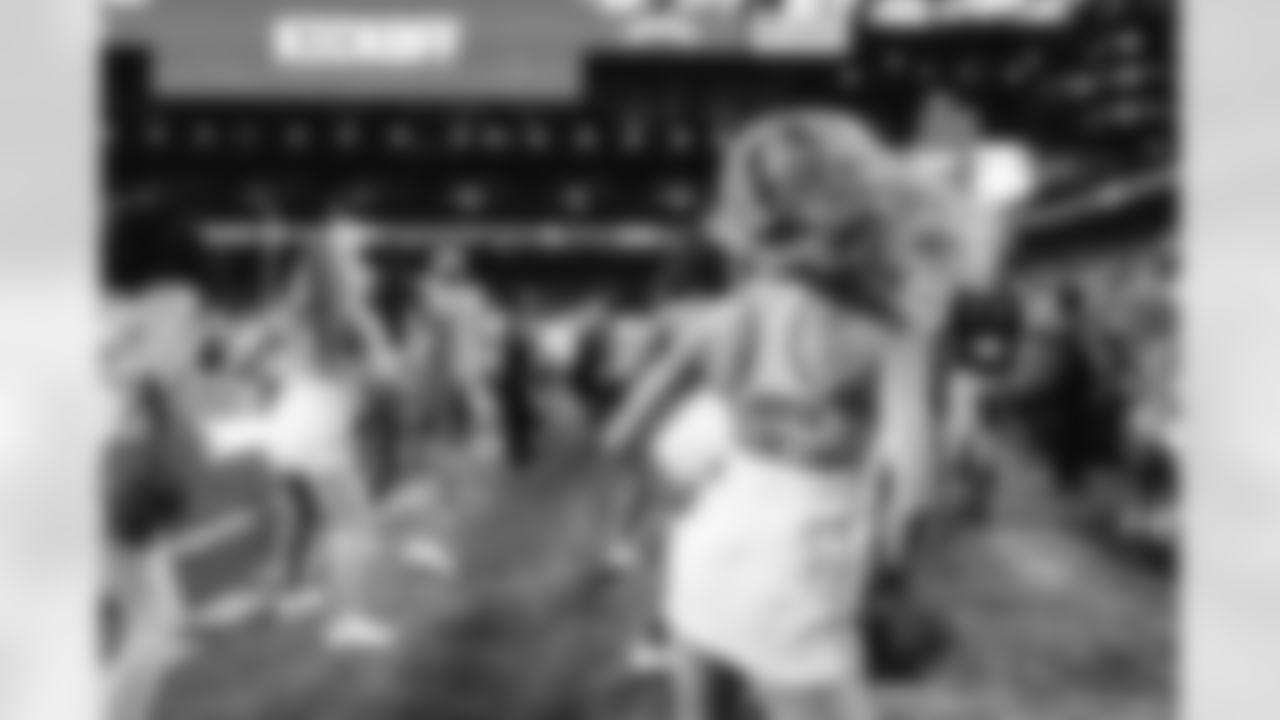 Detroit Lions Cheerleaders perform during an NFL football game against the Houston Texans on Saturday, Aug. 23, 2025 in Detroit. (Stephanie VanWagoner/Detroit Lions)