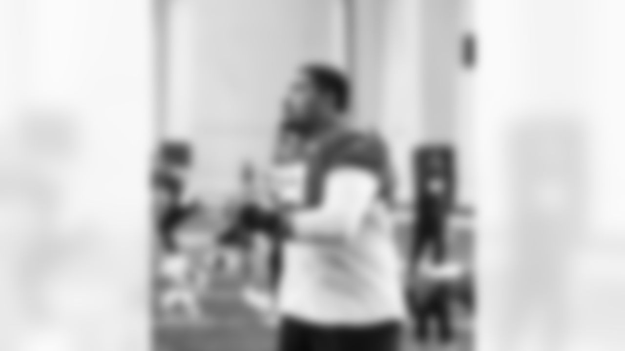 Detroit Lions tackle Penei Sewell (58) during practice at the Meijer Performance Center on Oct. 31, 2025 in Allen Park, Mich. (Jeff Nguyen/Detroit Lions)