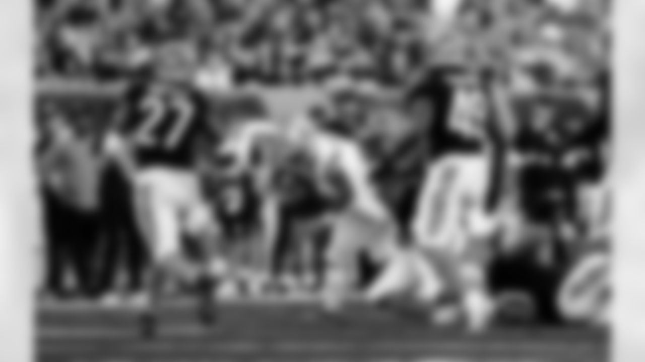 Detroit Lions running back David Montgomery (5) during an NFL football game against the Cincinnati Bengals on Sunday, Oct. 5, 2025 in Cincinnati. (Jeff Nguyen/Detroit Lions via AP)