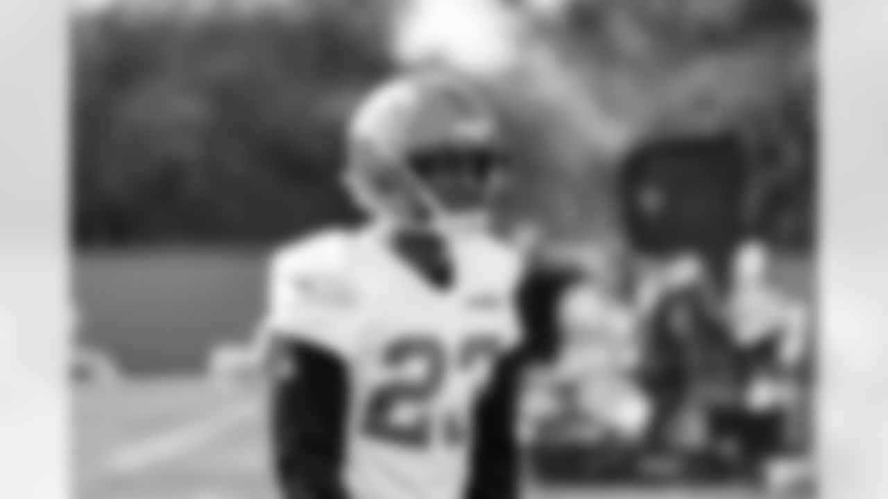 Detroit Lions cornerback Rock Ya-Sin (23) during practice at the Meijer Performance Center on Oct. 17, 2025 in Allen Park, Mich. (Jeff Nguyen/Detroit Lions)