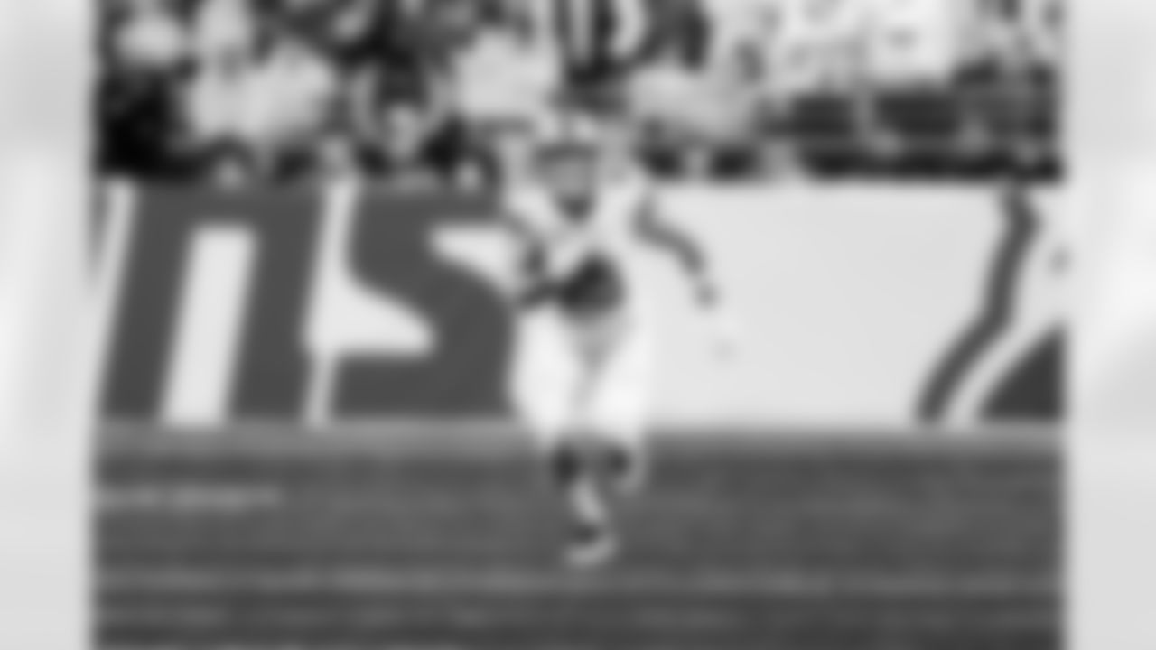 Detroit Lions wide receiver Tom Kennedy (85) during an NFL football game against the Dallas Cowboys on Thursday, Dec. 4, 2025 in Detroit. (Jeff Nguyen/Detroit Lions via AP)