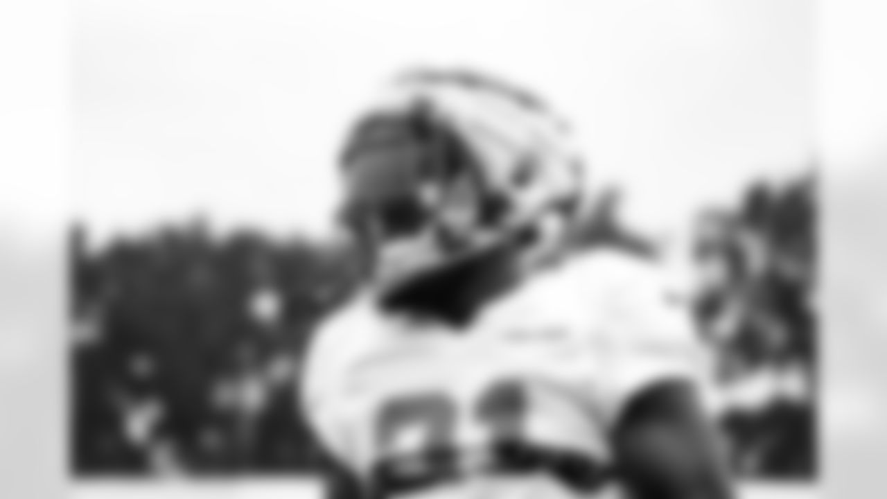 Detroit Lions cornerback Amik Robertson (21) during training camp at the Meijer Performance Center on Aug. 19, 2025 in Allen Park, Mich. (Jeff Nguyen/Detroit Lions)