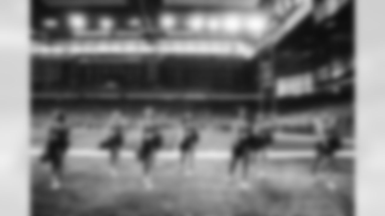 Detroit Lions Cheerleaders during an NFL football game against the New York Giants on Sunday, Nov. 23, 2025 in Detroit. (Stephanie VanWagoner/Detroit Lions)