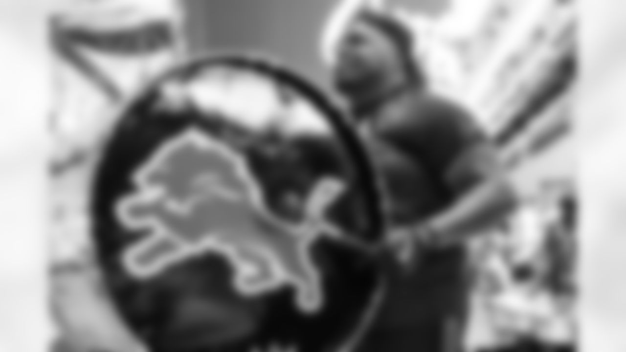 Detroit Lions Honolulu Boom performs before an NFL football game against the Minnesota Vikings on Sunday, Nov. 2, 2025 in Detroit. (Mike Ferdinande/Detroit Lions)