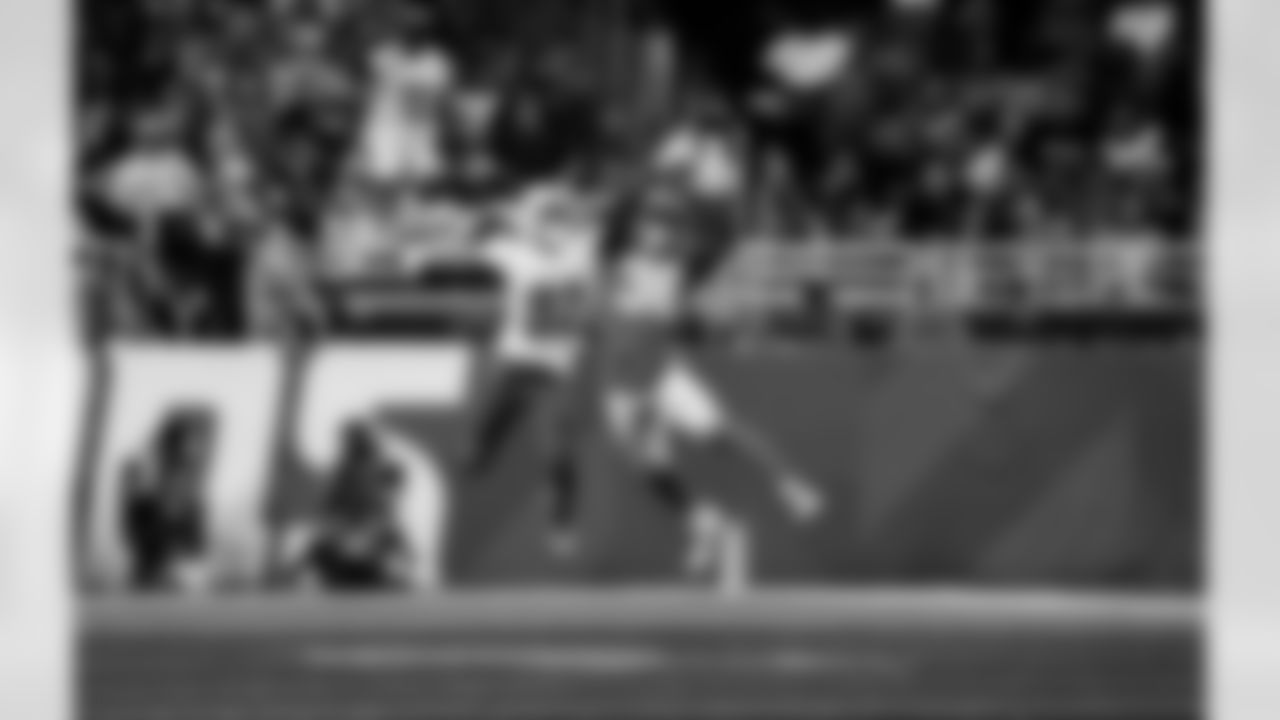 Detroit Lions safety Erick Hallett (36) breaks up a pass during an NFL football game against the Miami Dolphins, Saturday, August 16 in Detroit. (Jeff Nguyen/Detroit Lions via AP)