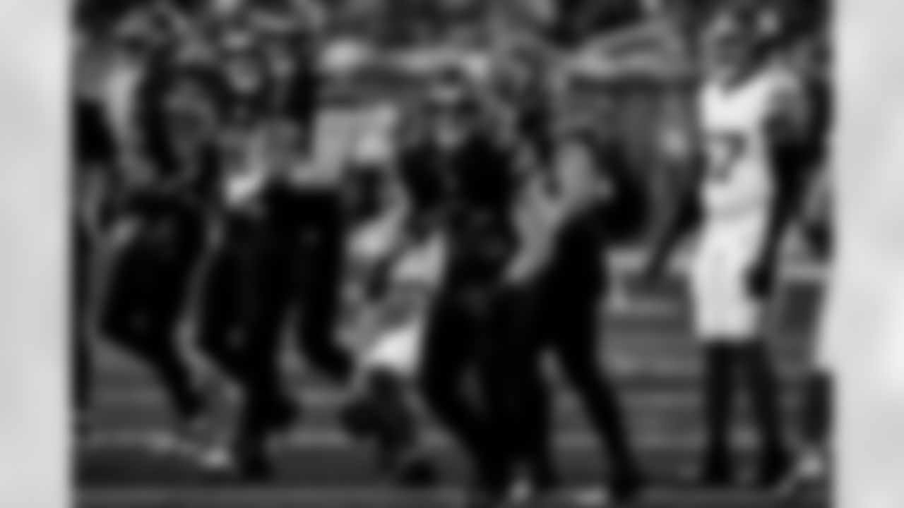 Detroit Lions linebacker Malcolm Rodriguez (44) during an NFL football game against the New York Giants on Sunday, Nov. 23, 2025 in Detroit. (Jeff Nguyen/Detroit Lions via AP)