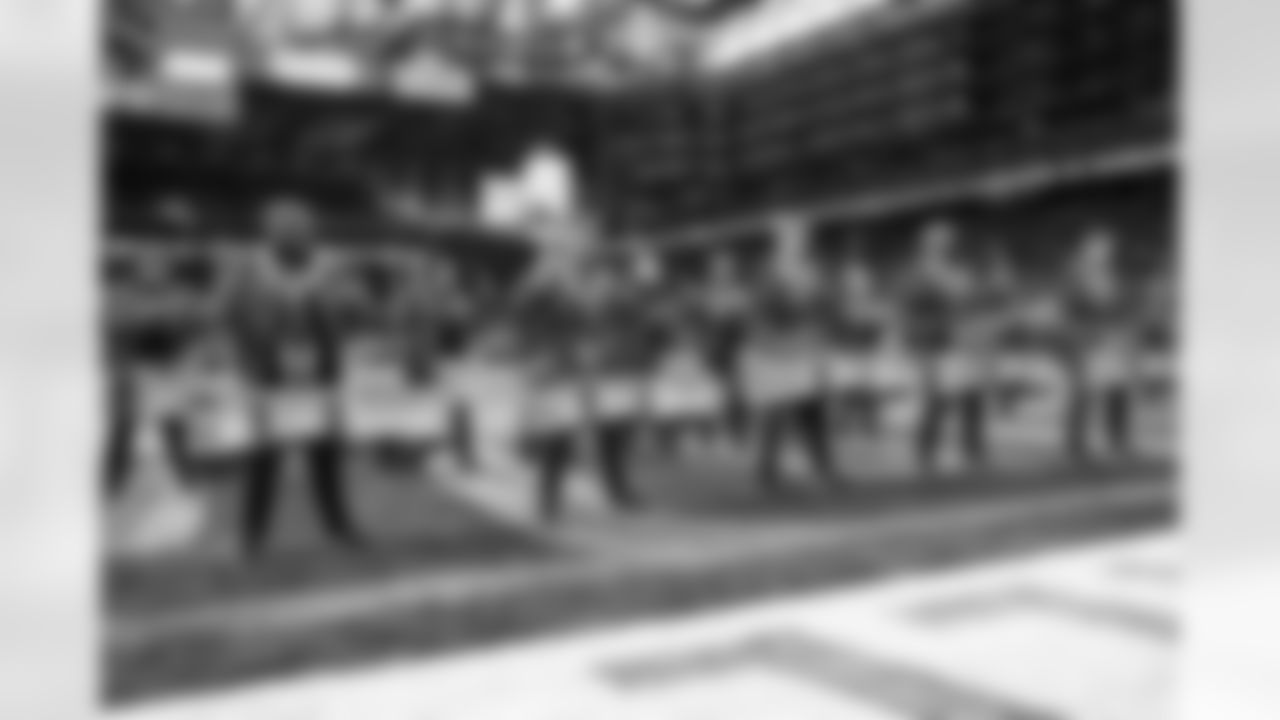 Detroit Lions Honolulu Boom performs during an NFL football game against the Minnesota Vikings on Sunday, Nov. 2, 2025 in Detroit. (Mike Ferdinande/Detroit Lions)