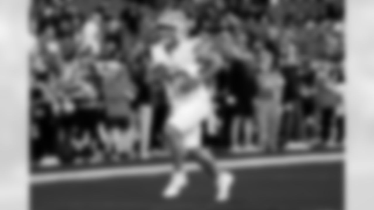 Detroit Lions running back Sione Vaki (33) before an NFL football game against the Baltimore Ravens on Monday, Sept. 22, 2025 in Baltimore. (Jeff Nguyen/Detroit Lions via AP)