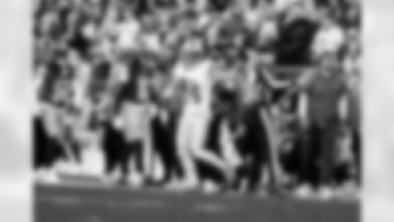 Detroit Lions wide receiver Amon-Ra St. Brown (14) during an NFL football game against the Washington Commanders on Sunday, Nov. 9, 2025 in Landover, Md. (Jeff Nguyen/Detroit Lions via AP)