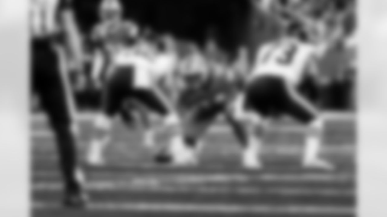 Detroit Lions defensive lineman Mekhi Wingo (94) during an NFL football game against the Chicago Bears on Sunday, Sept. 14, 2025 in Detroit. (Jeff Nguyen/Detroit Lions via AP)