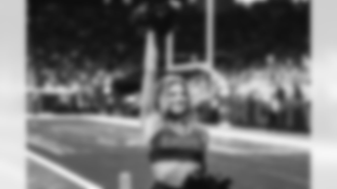 Detroit Lions Cheerleaders during an NFL football game against the New York Giants on Sunday, Nov. 23, 2025 in Detroit. (Stephanie VanWagoner/Detroit Lions)