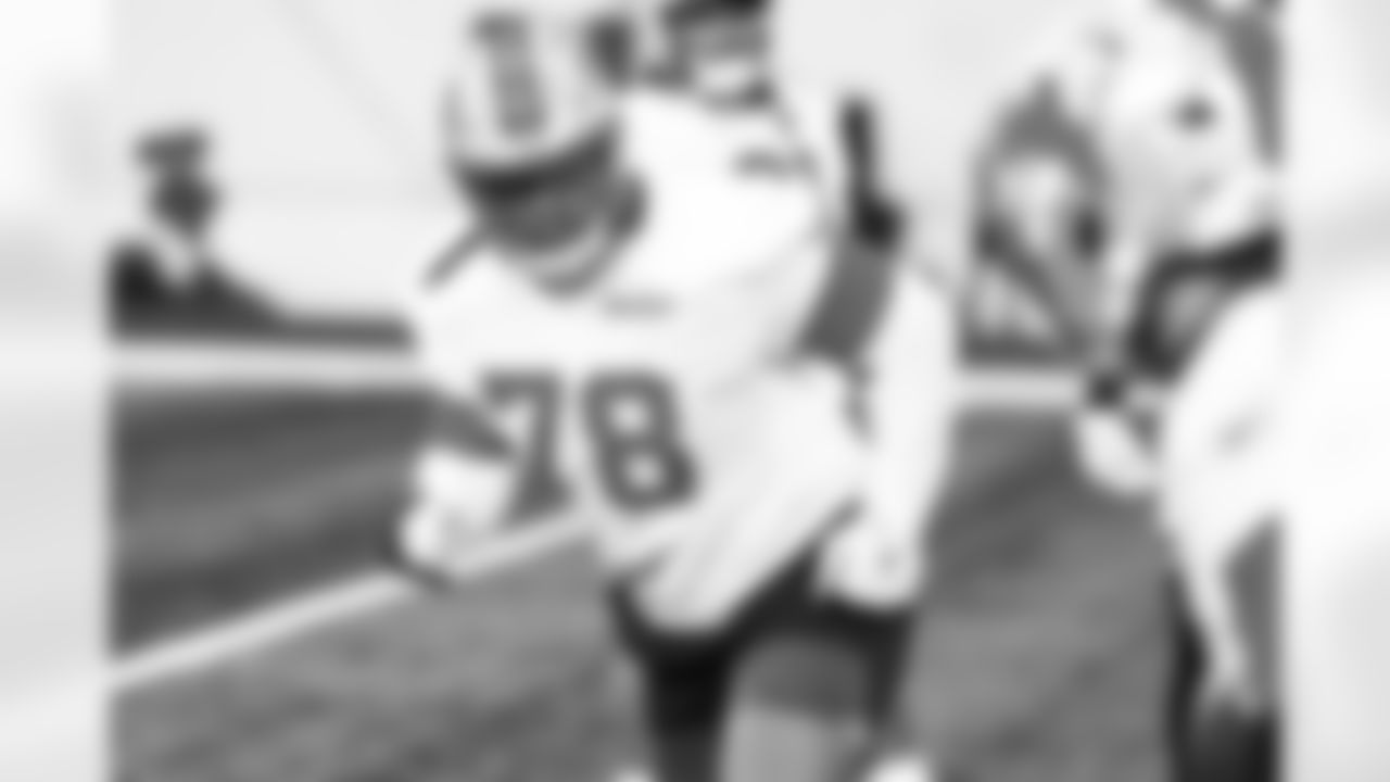 Detroit Lions defensive lineman Tyler Lacy (78) during practice at the Meijer Performance Center on Dec. 11, 2025 in Allen Park, Mich. (Jeff Nguyen/Detroit Lions)