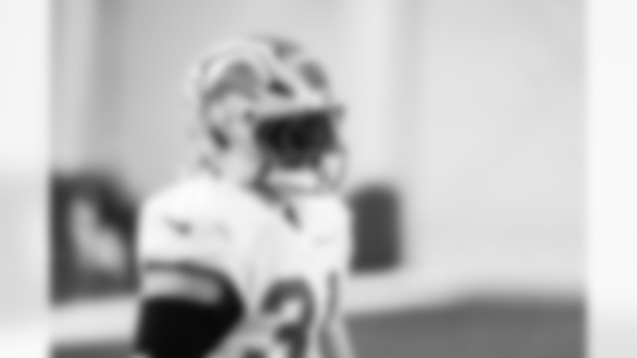 Detroit Lions linebacker Alex Anzalone (34) during training camp at the Meijer Performance Center on Aug. 18, 2025 in Allen Park, Mich. (Jeff Nguyen/Detroit Lions)