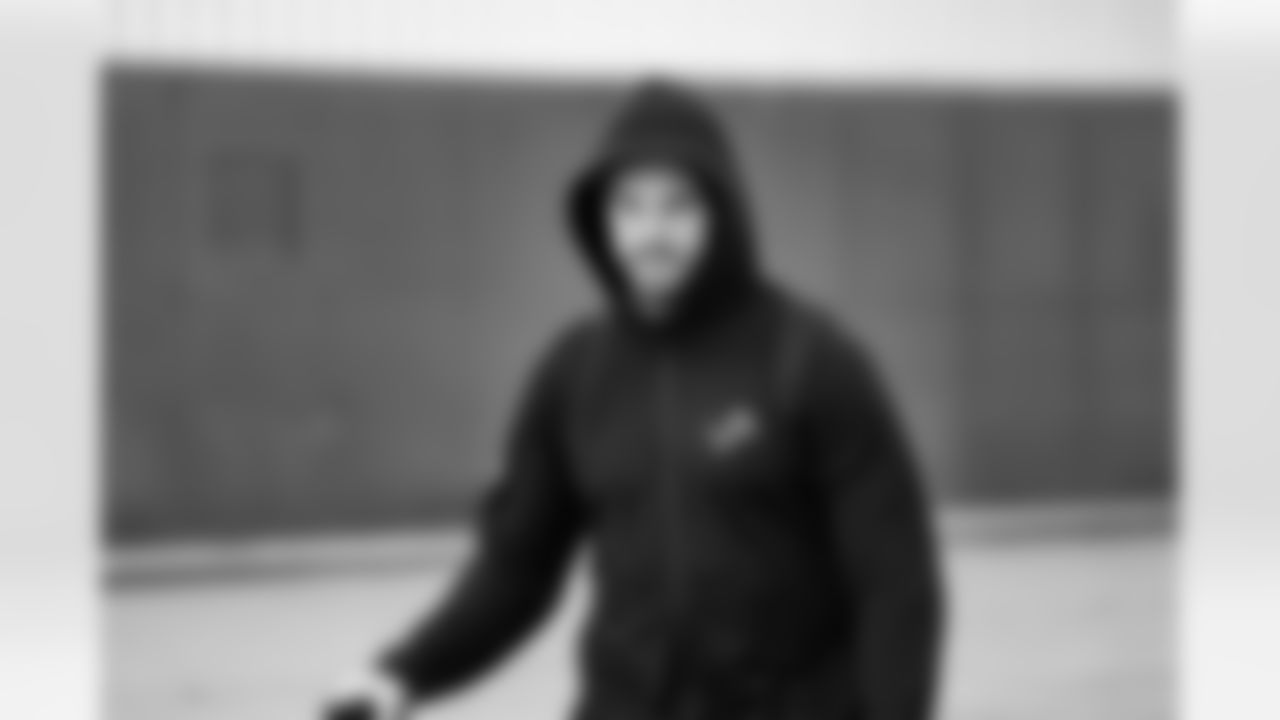 Detroit Lions punter Jack Fox (3) travels to Philadelphia on Nov. 15, 2025. (Jeff Nguyen/Detroit Lions via AP)