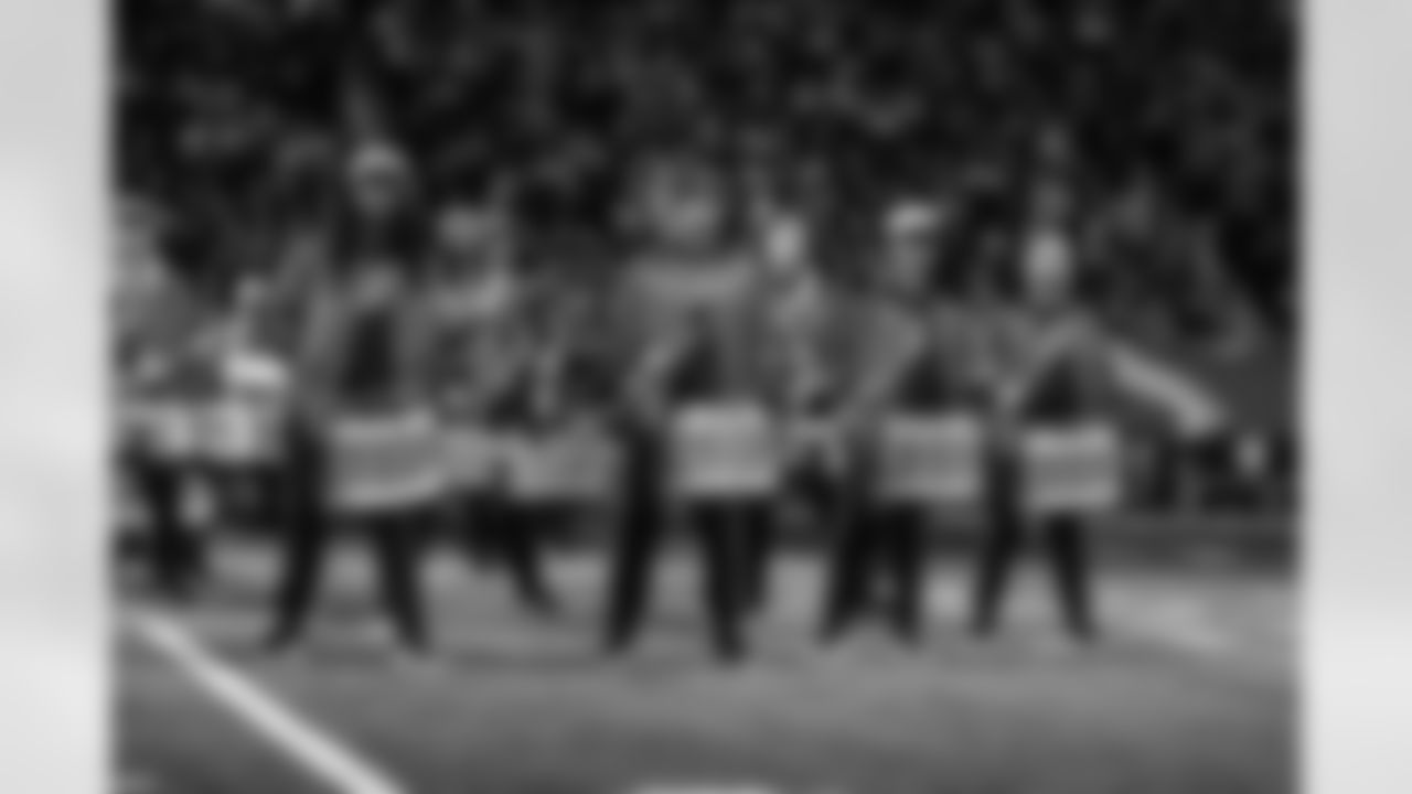 Detroit Lions Honolulu Boom performs before an NFL football game against the Pittsburgh Steelers on Sunday, Dec. 21, 2025 in Detroit. (Mike Ferdinande/Detroit Lions)