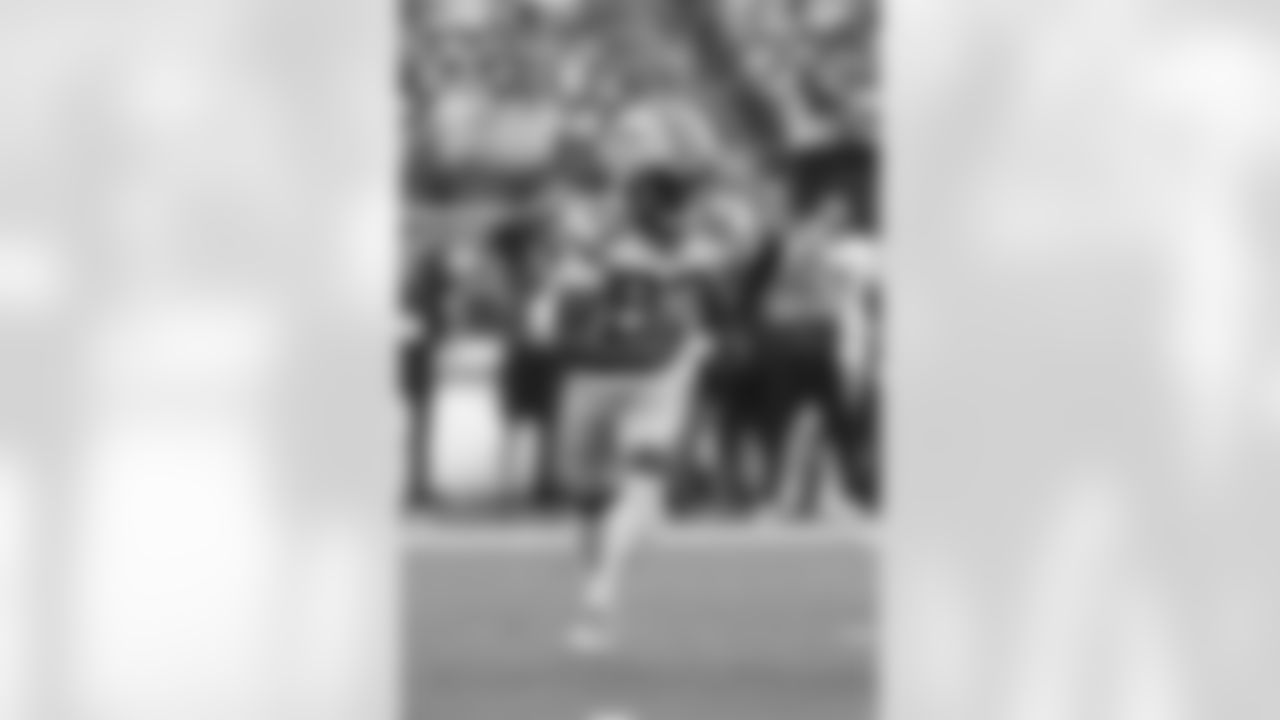 KR Savion Williams

Backed up by Bo Melton and Keisean Nixon

(AP Photo/Margaret Bowles)