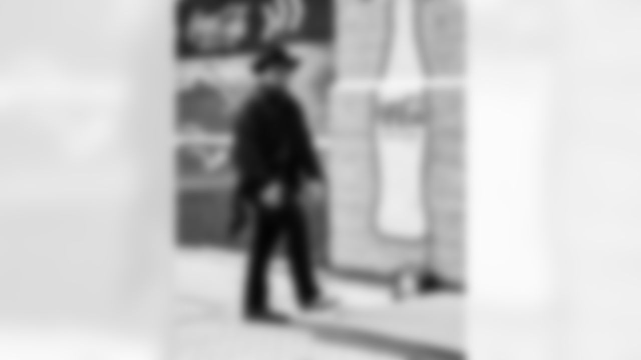 Detroit Lions defensive lineman Roy Lopez (51) arrives to an NFL football game against the Green Bay Packers on Thursday, Nov. 27, 2025 in Detroit. (Jeff Nguyen/Detroit Lions via AP)