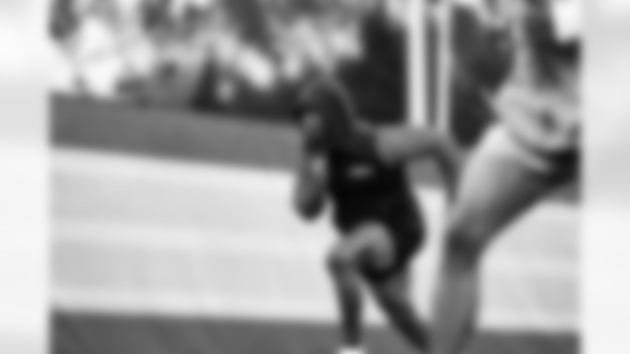 Detroit Lions running back David Montgomery (5) during offseason workouts at the Meijer Performance Center on May 5, 2025 in Allen Park, Mich. (Jeff Nguyen/Detroit Lions)