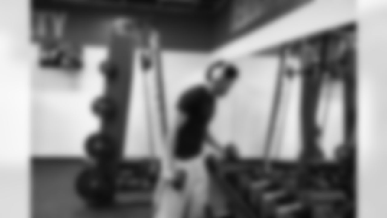 UDIM & Planet Fitness Health and Wellness room reveal during a Count Day activation event at Detroit Lions Academy on Feb. 11, 2026 in Detroit. (Carl Jones II/Detroit Lions)