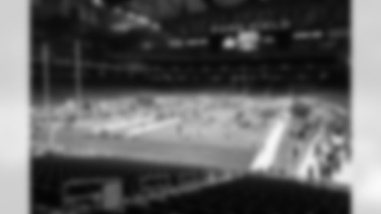 Cub Club members participate in different activations during the Cub Club Halloween event at Ford Field on Oct. 29, 2025 in Detroit. (Mike Ferdinande/Detroit Lions)