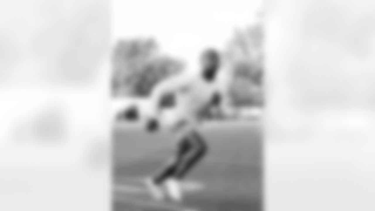Detroit Lions cornerback D.J. Reed (4) during offseason workouts at the Meijer Performance Center on May 15, 2025 in Allen Park, Mich. (Jeff Nguyen/Detroit Lions)