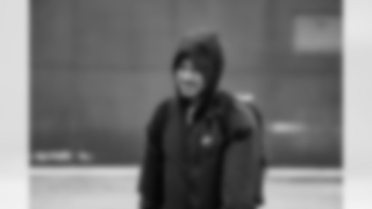 Detroit Lions defensive back Brian Branch (32) travels to Washington, D.C. on Nov. 8, 2025. (Jeff Nguyen/Detroit Lions via AP)