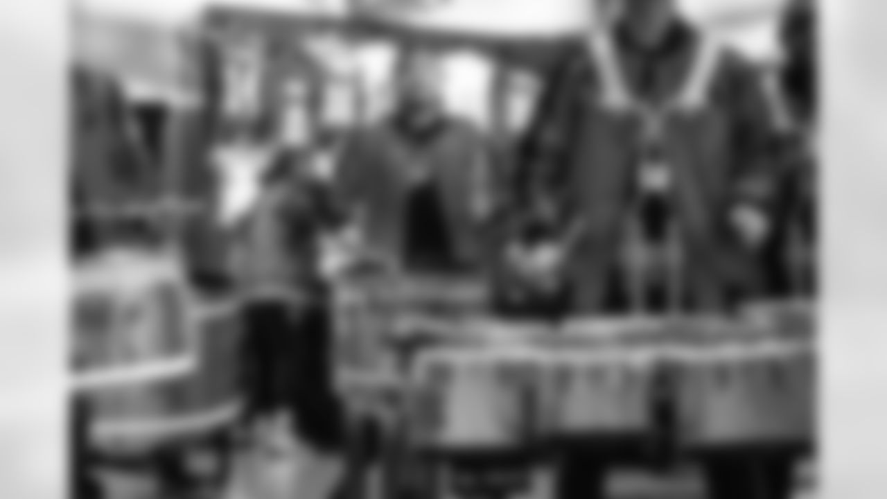 Detroit Lions Honolulu Boom performs before an NFL football game against the Pittsburgh Steelers on Sunday, Dec. 21, 2025 in Detroit. (Mike Ferdinande/Detroit Lions)