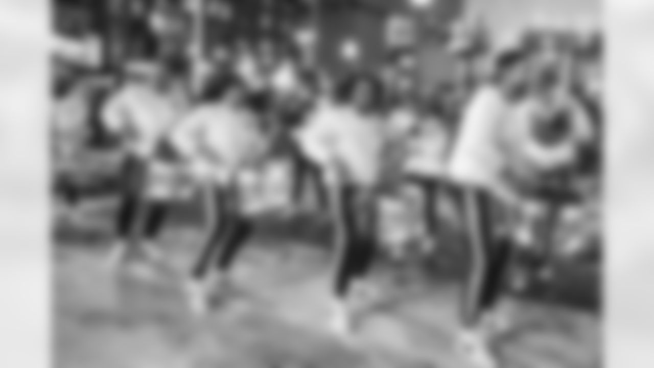 Detroit Lions Honolulu Boom performs before an NFL football game against the Dallas Cowboys on Thursday, Dec. 4, 2025 in Detroit. (Mike Ferdinande/Detroit Lions)