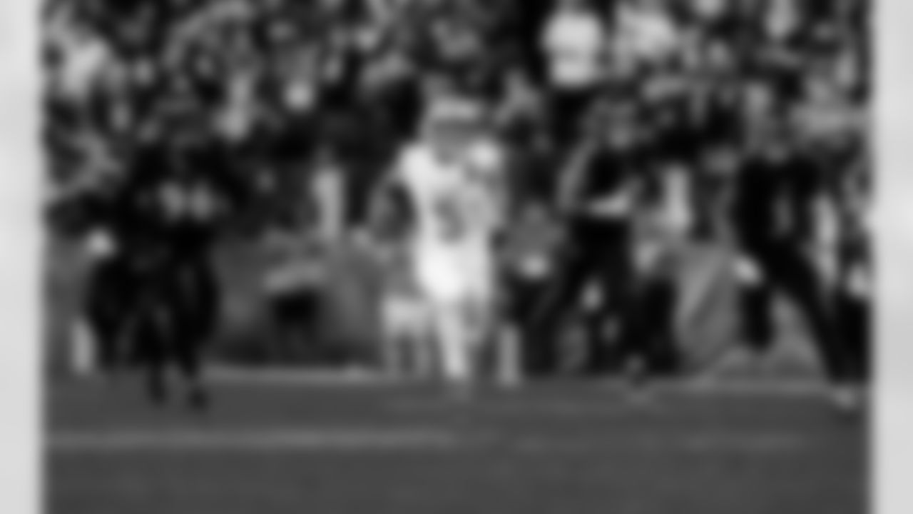 Detroit Lions running back David Montgomery (5) during an NFL football game against the Baltimore Ravens on Monday, Sept. 22, 2025 in Baltimore. (Jeff Nguyen/Detroit Lions via AP)