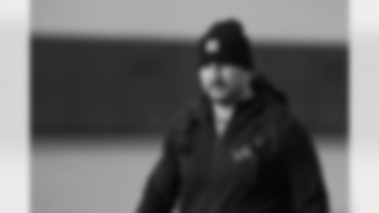 Detroit Lions long snapper Hogan Hatten (49) travels to Minneapolis on Dec. 24, 2025. (Jeff Nguyen/Detroit Lions via AP)