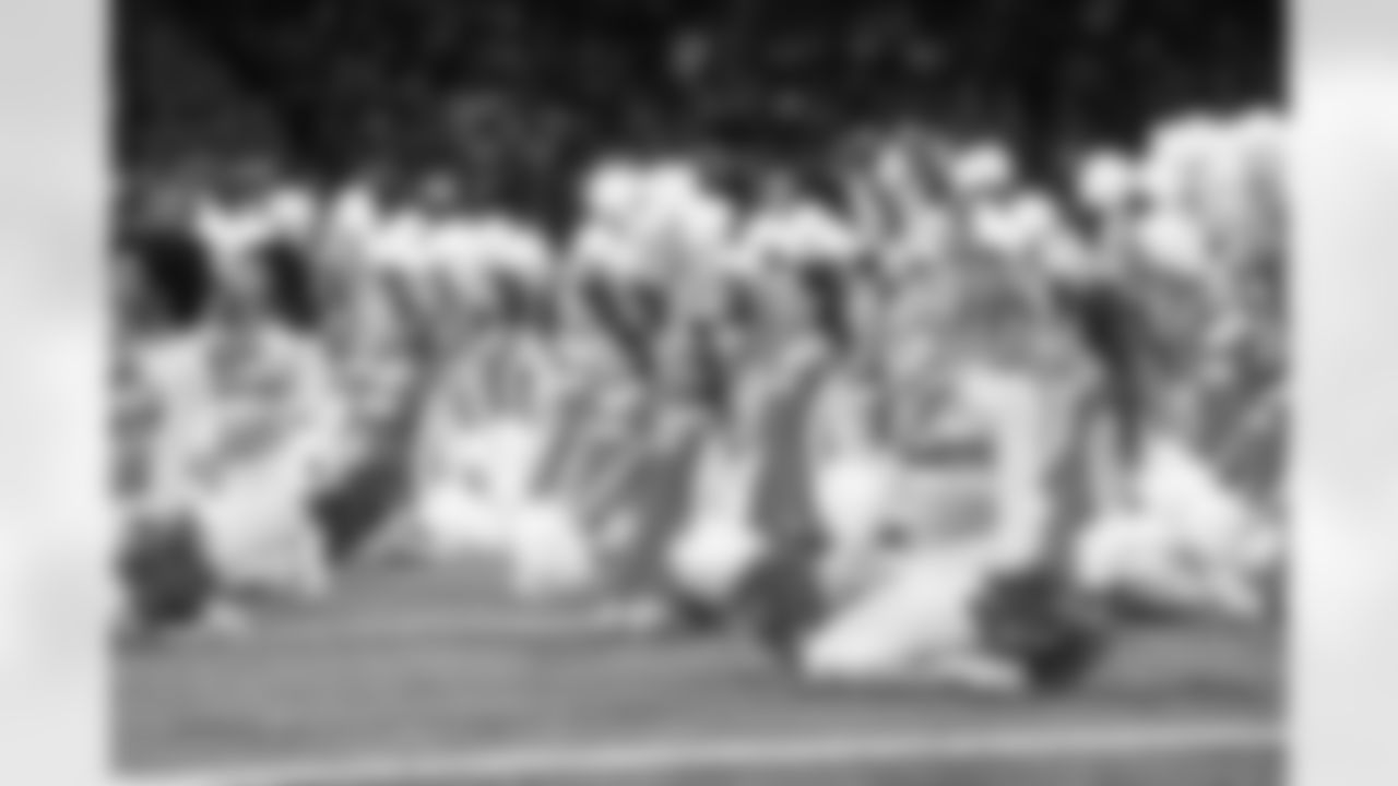 Detroit Lions Junior Cheer Clinic performs at halftime during an NFL football game against the Pittsburgh Steelers on Sunday, Dec. 21, 2025 in Detroit. (Jeff Nguyen/Detroit Lions via AP)