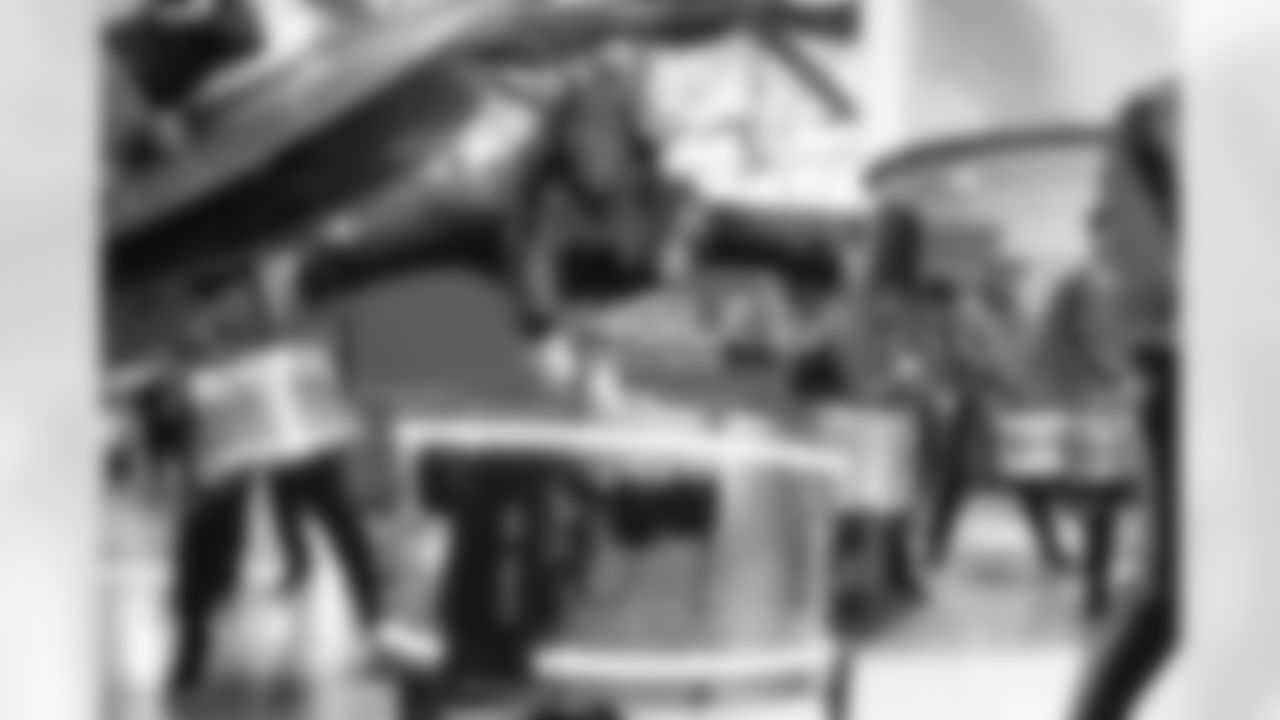 Detroit Lions Honolulu Boom performs before an NFL football game against the Green Bay Packers on Thursday, Nov. 27, 2025 in Detroit. (Mike Ferdinande/Detroit Lions)