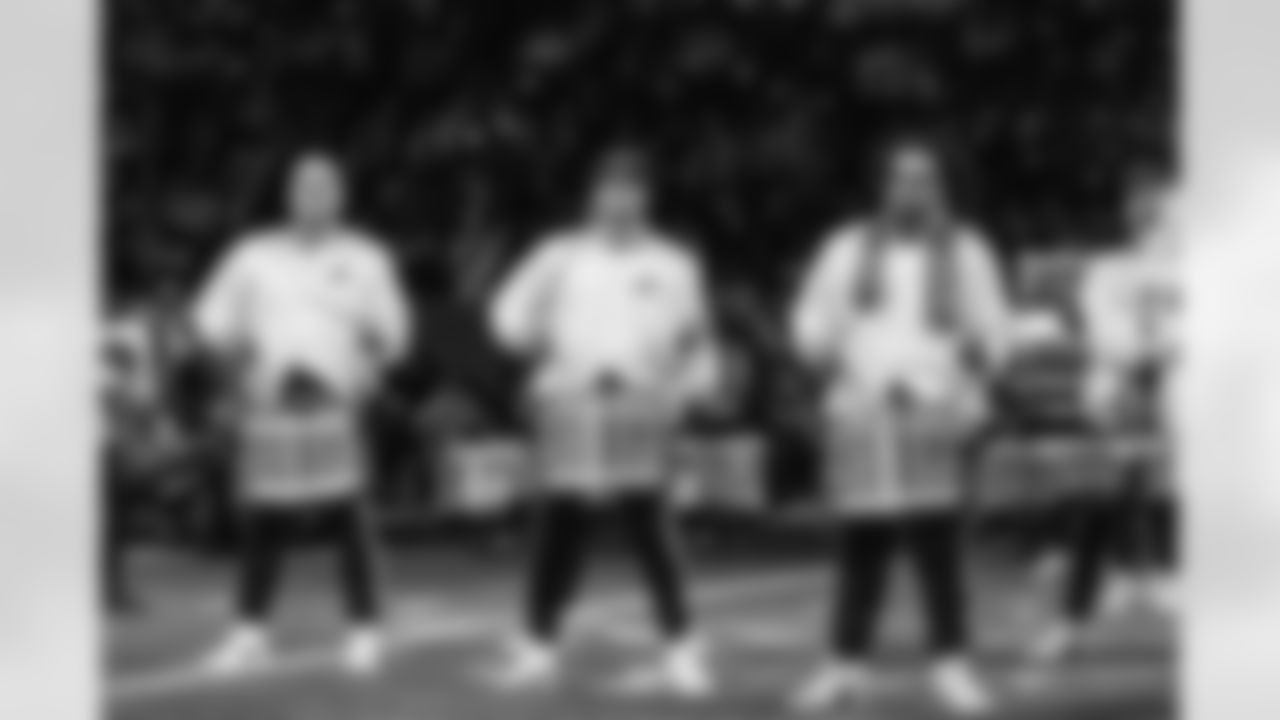 Detroit Lions Honolulu Boom performs before an NFL football game against the Dallas Cowboys on Thursday, Dec. 4, 2025 in Detroit. (Mike Ferdinande/Detroit Lions)