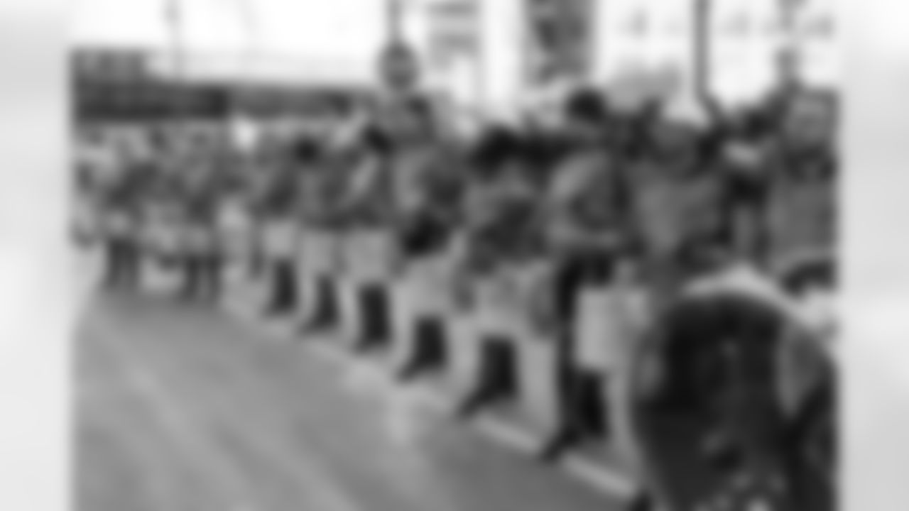 Detroit Lions Honolulu Boom performs before an NFL football game against the Pittsburgh Steelers on Sunday, Dec. 21, 2025 in Detroit. (Mike Ferdinande/Detroit Lions)