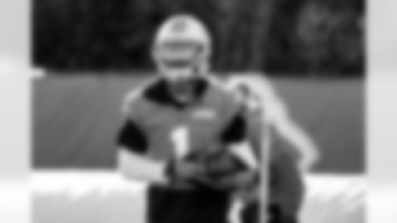 Detroit Lions wide receiver Jameson Williams (1) during practice at the Meijer Performance Center on Nov. 6, 2025 in Allen Park, Mich. (Jeff Nguyen/Detroit Lions)