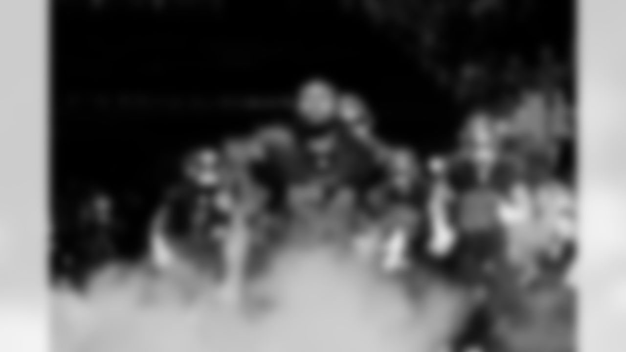 Detroit Lions defensive lineman Alim McNeill (54) before an NFL football game against the New York Giants on Sunday, Nov. 23, 2025 in Detroit. (Jeff Nguyen/Detroit Lions via AP)