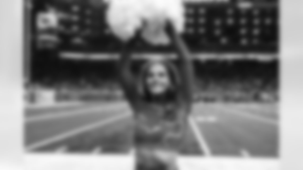 Detroit Lions Cheerleaders perform during an NFL football game against the Miami Dolphins on Saturday, Aug. 16, 2025 in Detroit. (Mike Ferdinande/Detroit Lions)