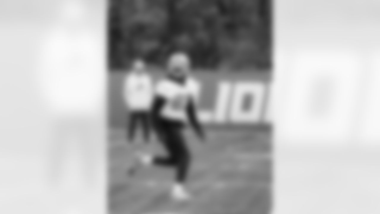 Detroit Lions cornerback Rock Ya-Sin (23) during practice at the Meijer Performance Center on Nov. 7, 2025 in Allen Park, Mich. (Jeff Nguyen/Detroit Lions)