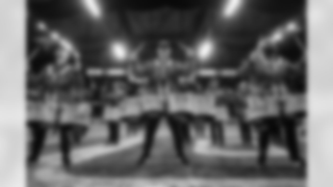 Detroit Lions Honolulu Boom performs during an NFL football game against the Pittsburgh Steelers on Sunday, Dec. 21, 2025 in Detroit. (Mike Ferdinande/Detroit Lions)