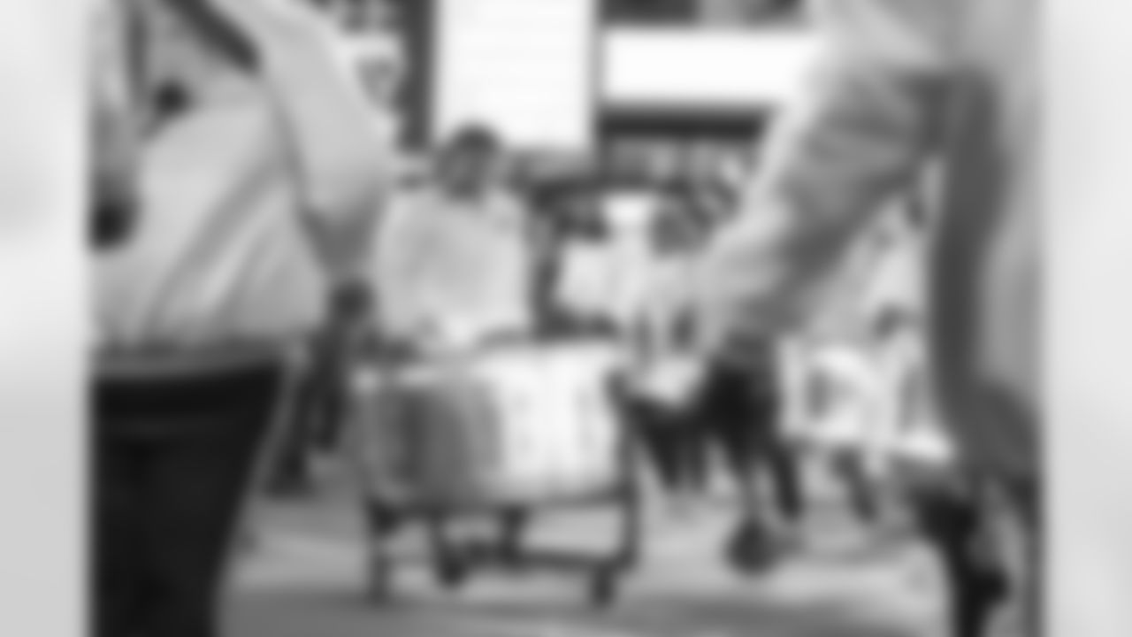 Detroit Lions Honolulu Boom performs before an NFL football game against the Dallas Cowboys on Thursday, Dec. 4, 2025 in Detroit. (Mike Ferdinande/Detroit Lions)