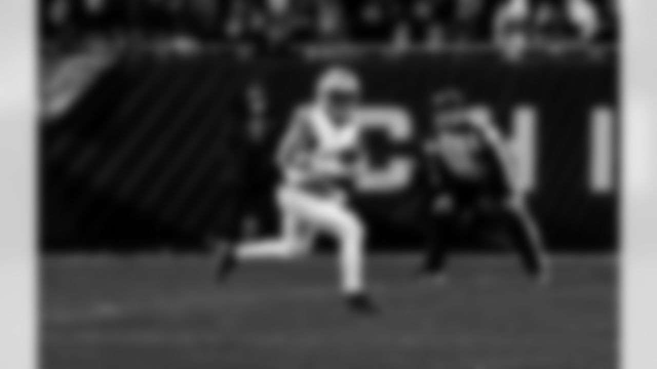 Detroit Lions wide receiver Kalif Raymond (11) during an NFL football game against the Chicago Bears on Sunday, Jan. 4, 2026 in Chicago. (Jeff Nguyen/Detroit Lions via AP)