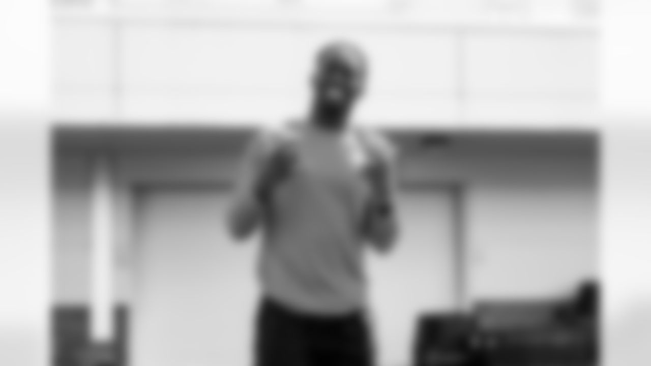 Detroit Lions cornerback Terrion Arnold (6) during offseason workouts at the Meijer Performance Center on May 12, 2025 in Allen Park, Mich. (Jeff Nguyen/Detroit Lions)