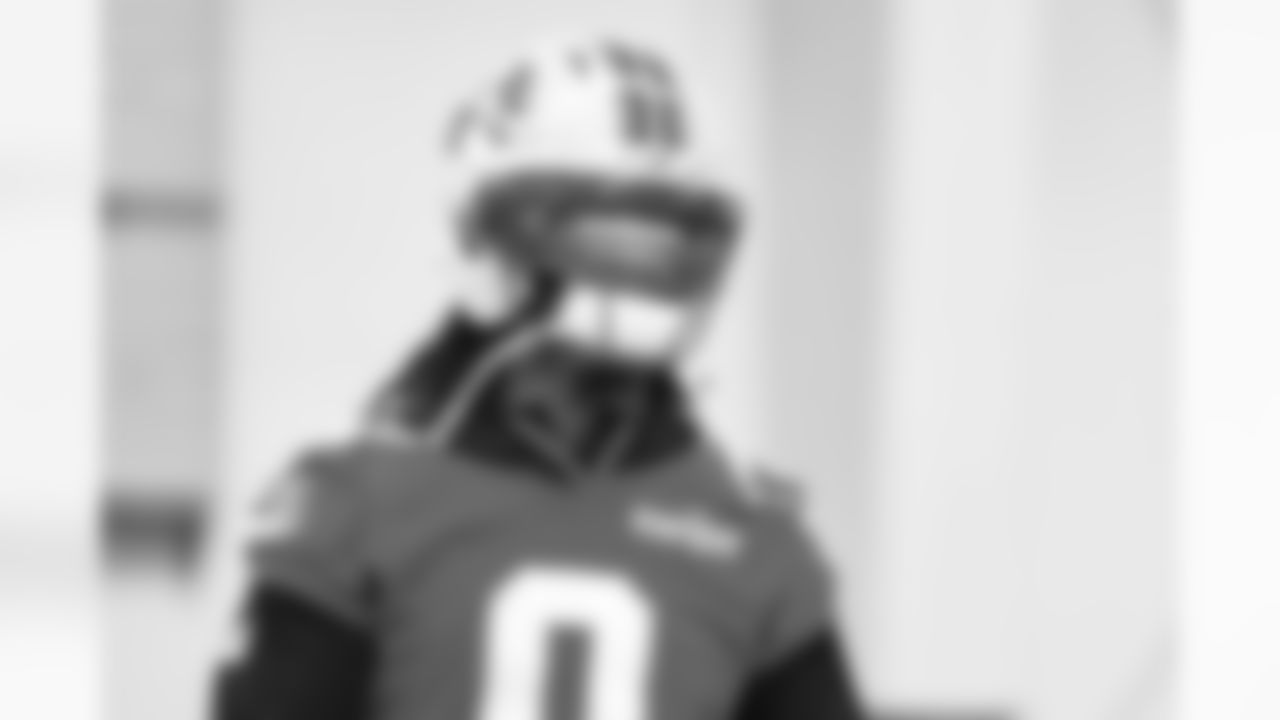 Detroit Lions running back Jahmyr Gibbs (0) during practice at the Meijer Performance Center on Oct. 31, 2025 in Allen Park, Mich. (Jeff Nguyen/Detroit Lions)