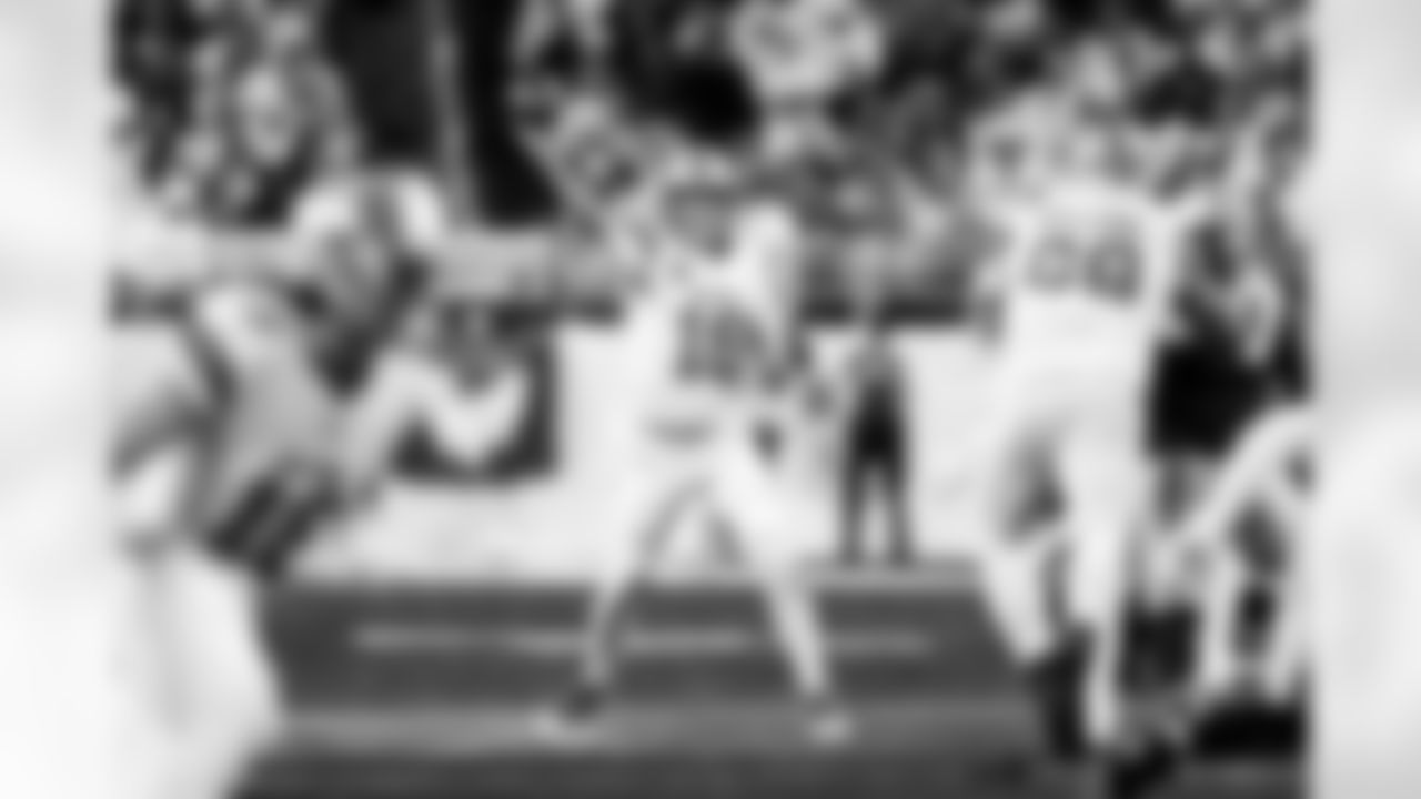 Detroit Lions quarterback Jared Goff (16) during an NFL football game against the Dallas Cowboys on Thursday, Dec. 4, 2025 in Detroit. (Jeff Nguyen/Detroit Lions via AP)