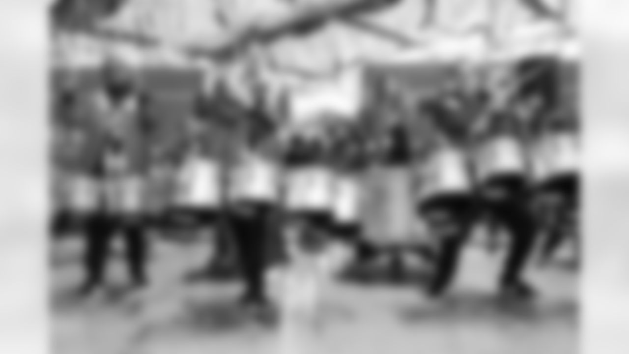 Detroit Lions Honolulu Boom performs before an NFL football game against the Minnesota Vikings on Sunday, Nov. 2, 2025 in Detroit. (Mike Ferdinande/Detroit Lions)