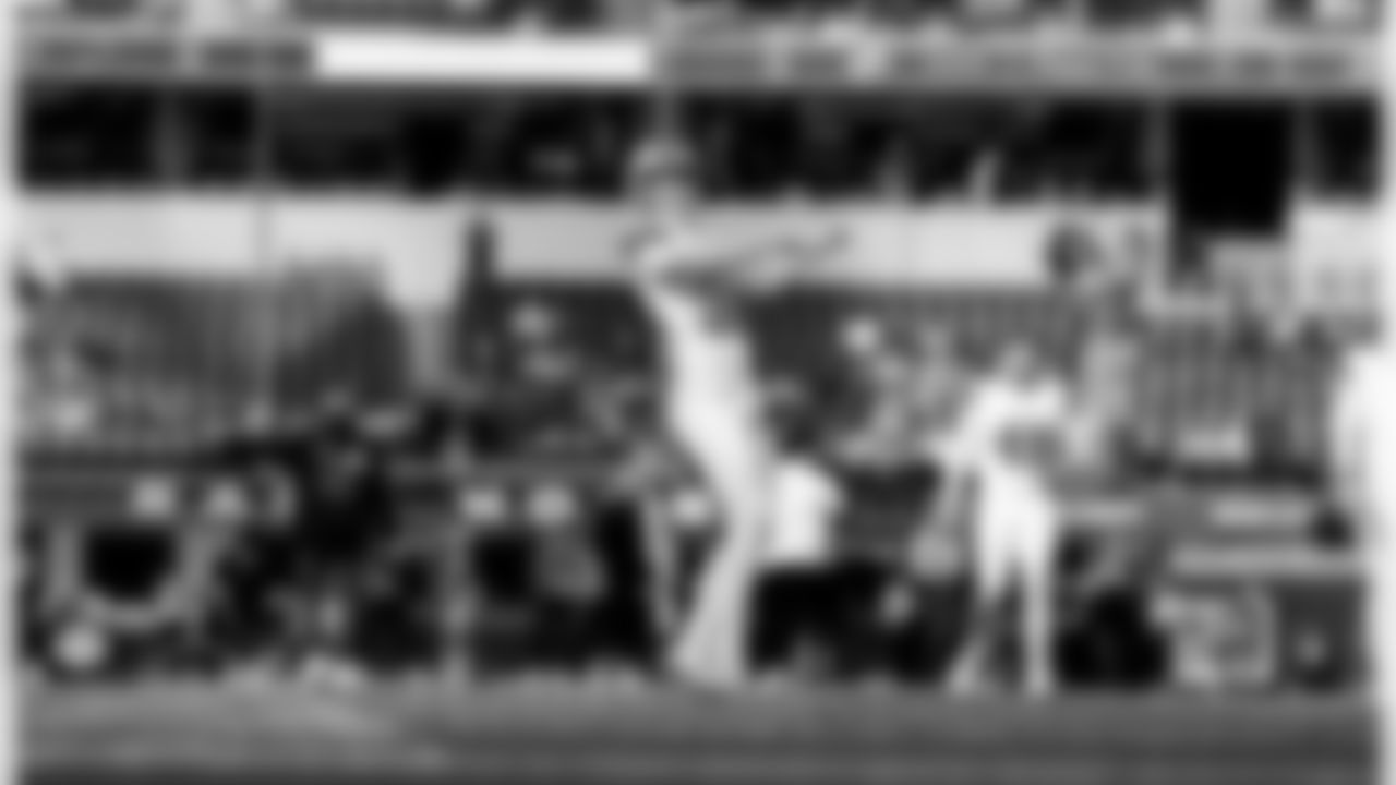Detroit Lions kicker Jake Bates (39) before an NFL football game against the Los Angeles Rams on Sunday, Dec. 14, 2025 in Inglewood, Calif. (Jeff Nguyen/Detroit Lions via AP)